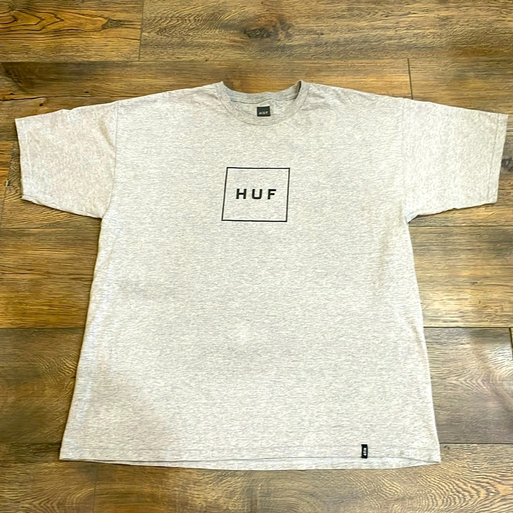 HUF brand, grey T-shirt, extra large, excellent condition